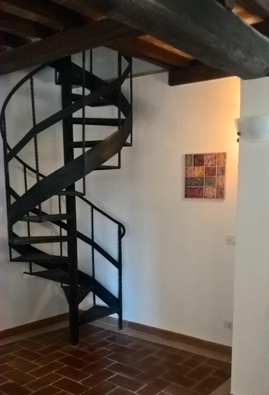 La Loggia Del Capitano - Rione Capisotto Lägenhet Pitigliano Exteriör bild